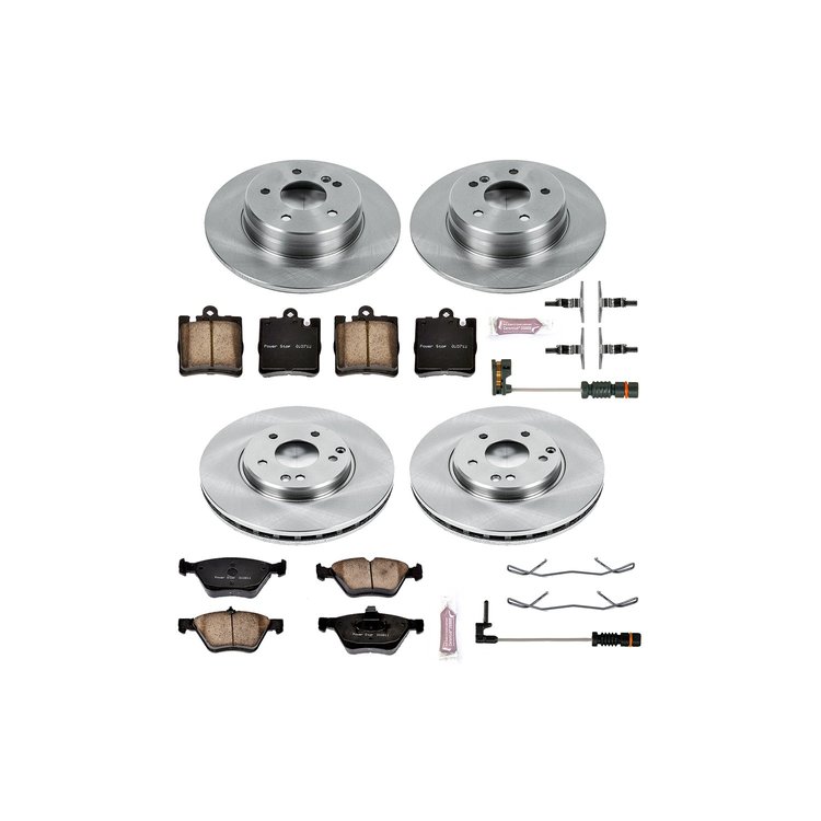 Autospecialty By Power Stop 1-Click Daily Driver Brake Kits
