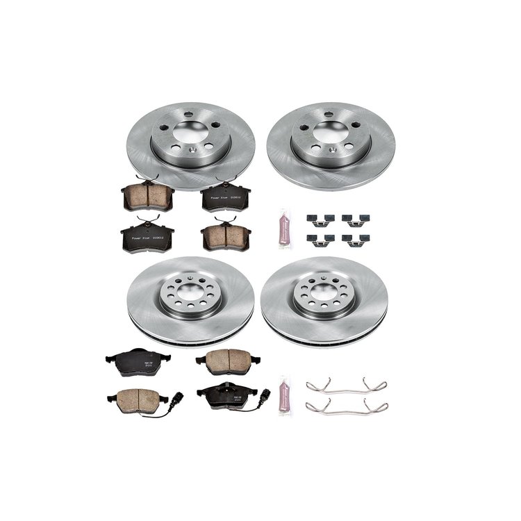 Autospecialty By Power Stop 1-Click Daily Driver Brake Kits
