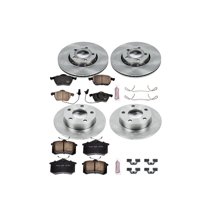Autospecialty By Power Stop 1-Click Daily Driver Brake Kits