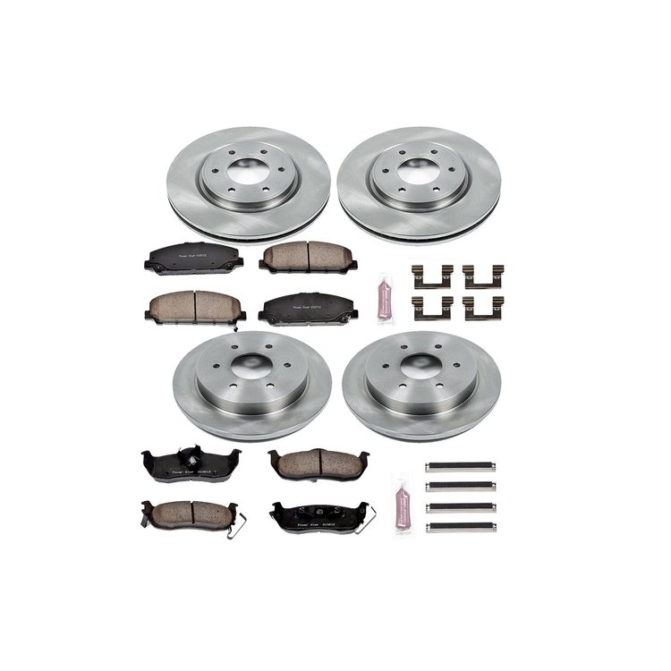 Autospecialty By Power Stop 1-Click Daily Driver Brake Kits