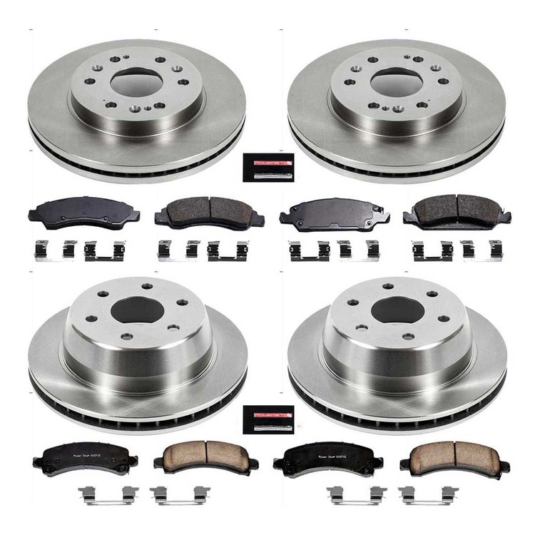 Autospecialty By Power Stop 1-Click Daily Driver Brake Kits