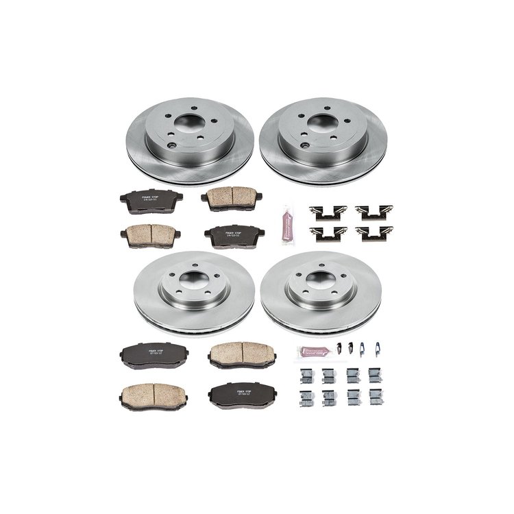 Autospecialty By Power Stop 1-Click Daily Driver Brake Kits