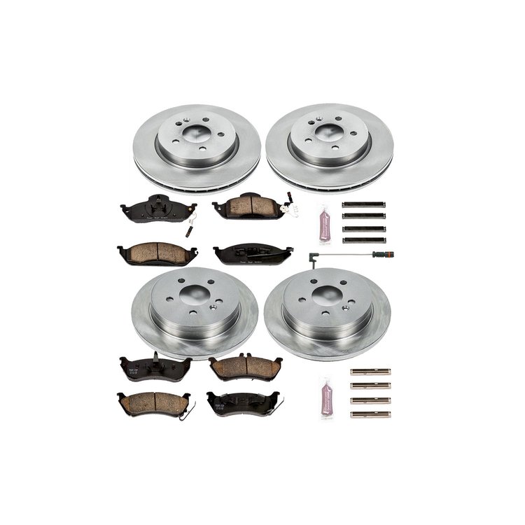 Autospecialty By Power Stop 1-Click Daily Driver Brake Kits