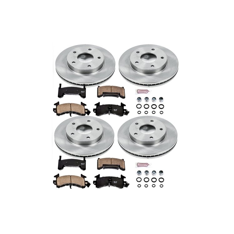 Autospecialty By Power Stop 1-Click Daily Driver Brake Kits