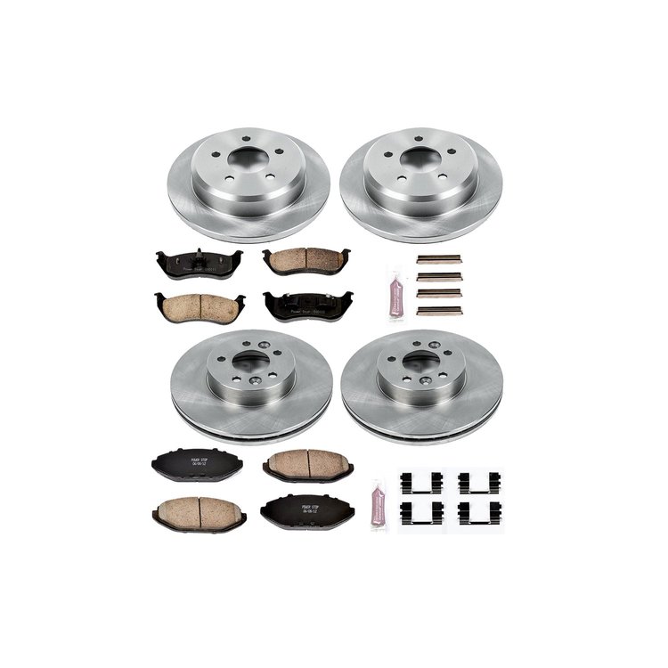 Autospecialty By Power Stop 1-Click Daily Driver Brake Kits