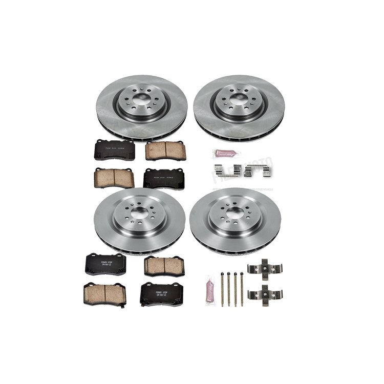 Autospecialty By Power Stop 1-Click Daily Driver Brake Kits