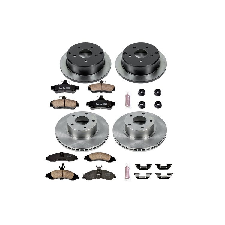Autospecialty By Power Stop 1-Click Daily Driver Brake Kits