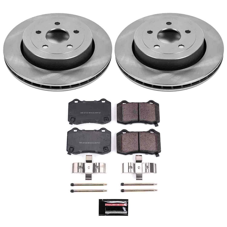 Autospecialty By Power Stop 1-Click Daily Driver Brake Kits