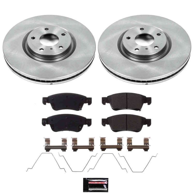 Autospecialty By Power Stop 1-Click Daily Driver Brake Kits