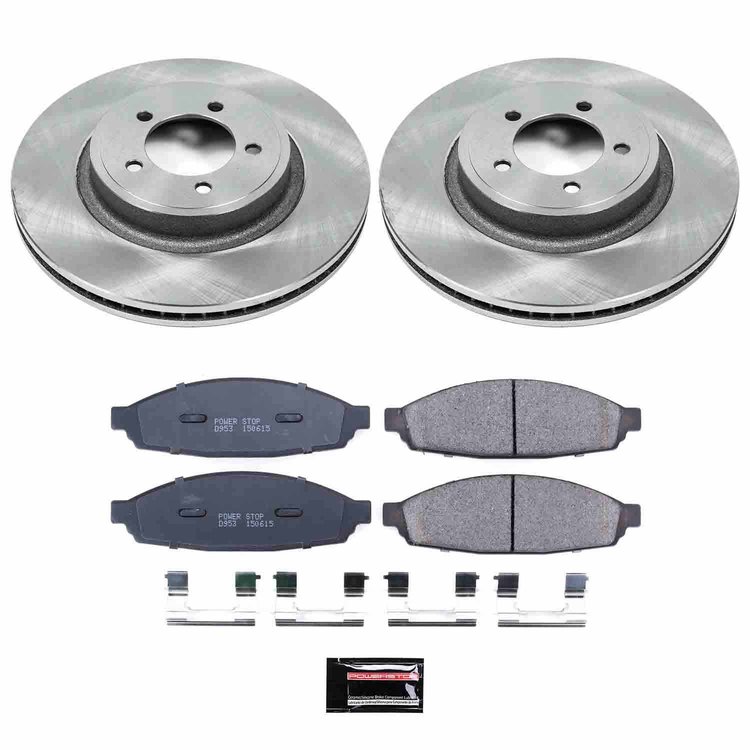 Autospecialty By Power Stop 1-Click Daily Driver Brake Kits