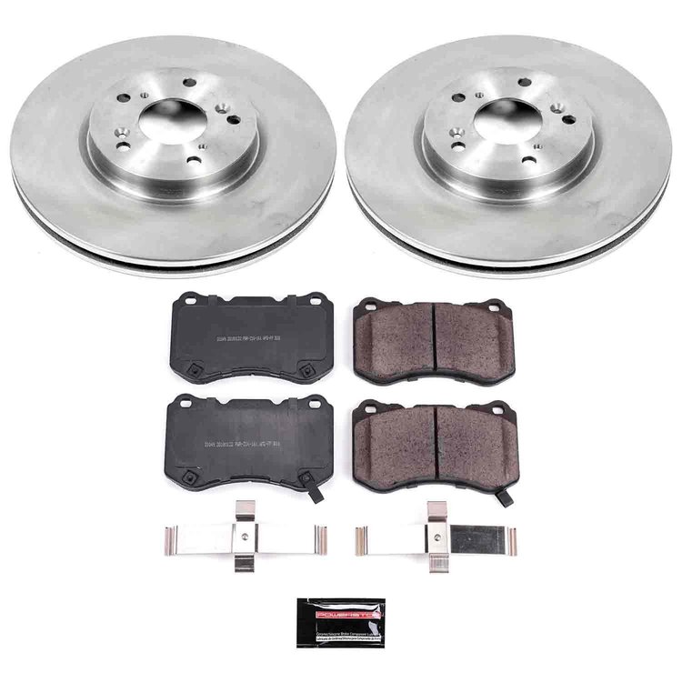 Autospecialty By Power Stop 1-Click Daily Driver Brake Kits