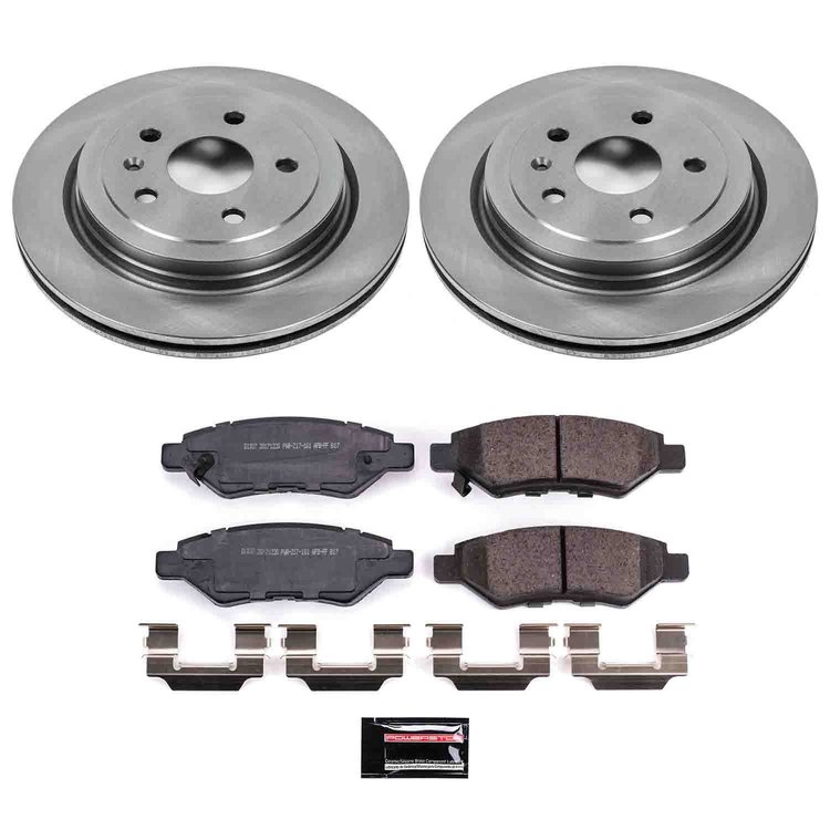 Autospecialty By Power Stop 1-Click Daily Driver Brake Kits
