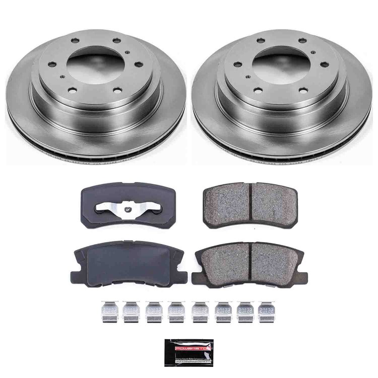 Autospecialty By Power Stop 1-Click Daily Driver Brake Kits