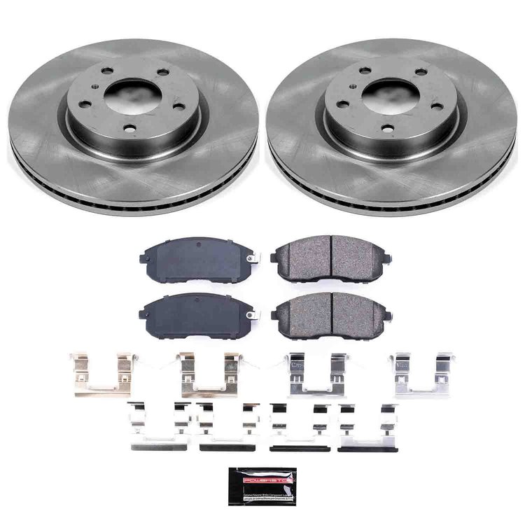 Autospecialty OE Stock Replacement 1-Click Daily Driver Brake Kit