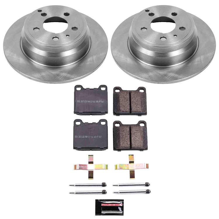 Autospecialty By Power Stop 1-Click Daily Driver Brake Kits