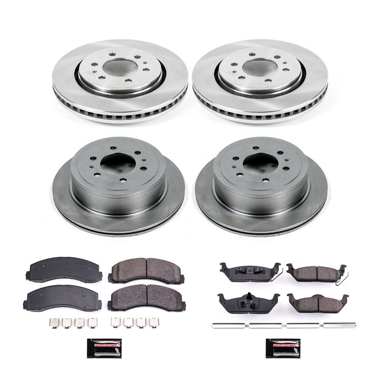 Autospecialty By Power Stop 1-Click Daily Driver Brake Kits