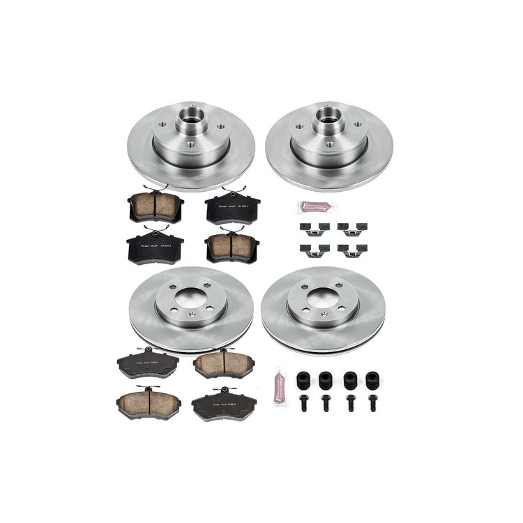 Autospecialty By Power Stop 1-Click Daily Driver Brake Kits