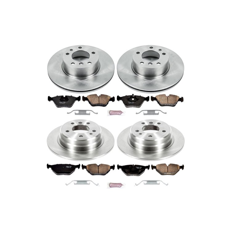 Autospecialty By Power Stop 1-Click Daily Driver Brake Kits