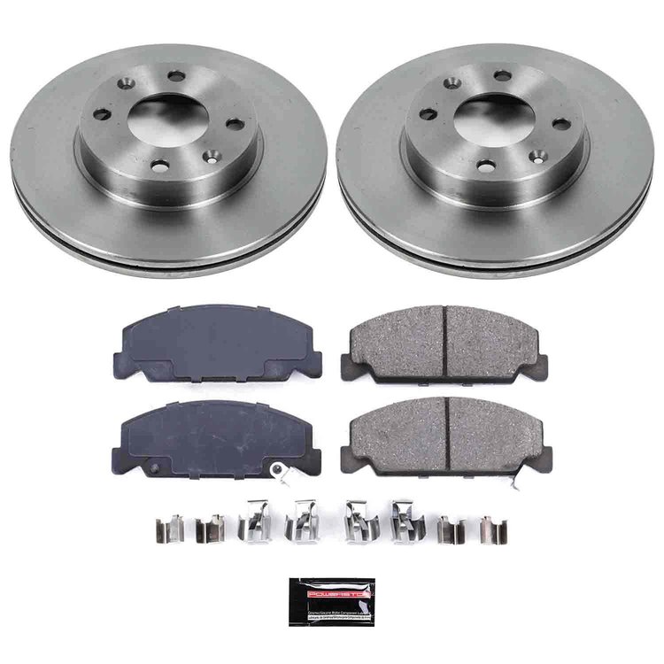 Autospecialty By Power Stop 1-Click Daily Driver Brake Kits