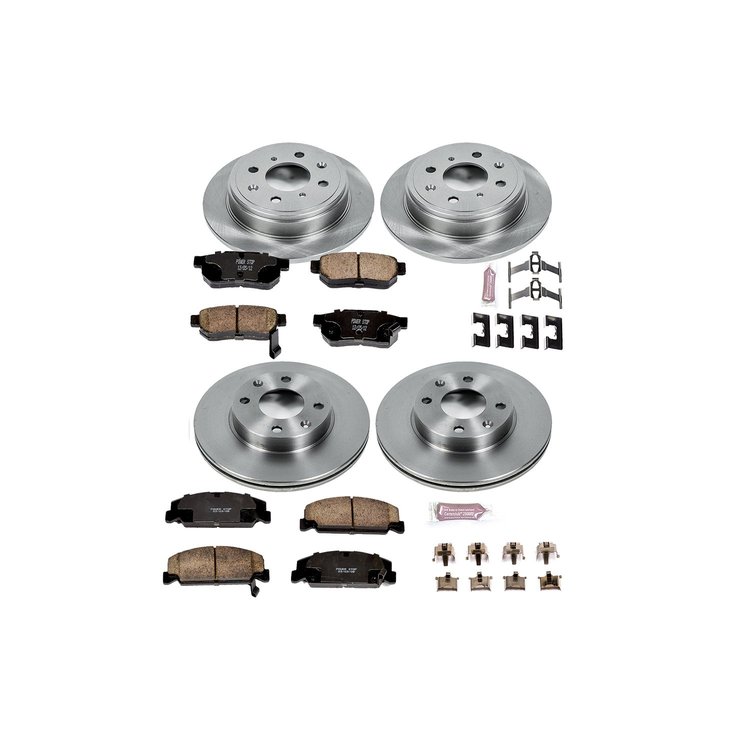 Autospecialty By Power Stop 1-Click Daily Driver Brake Kits