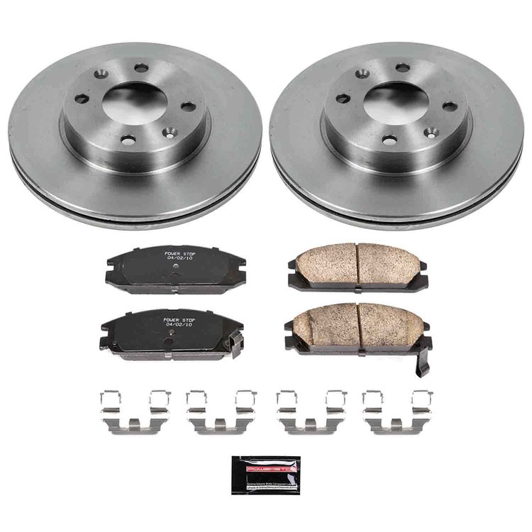 Autospecialty By Power Stop 1-Click Daily Driver Brake Kits