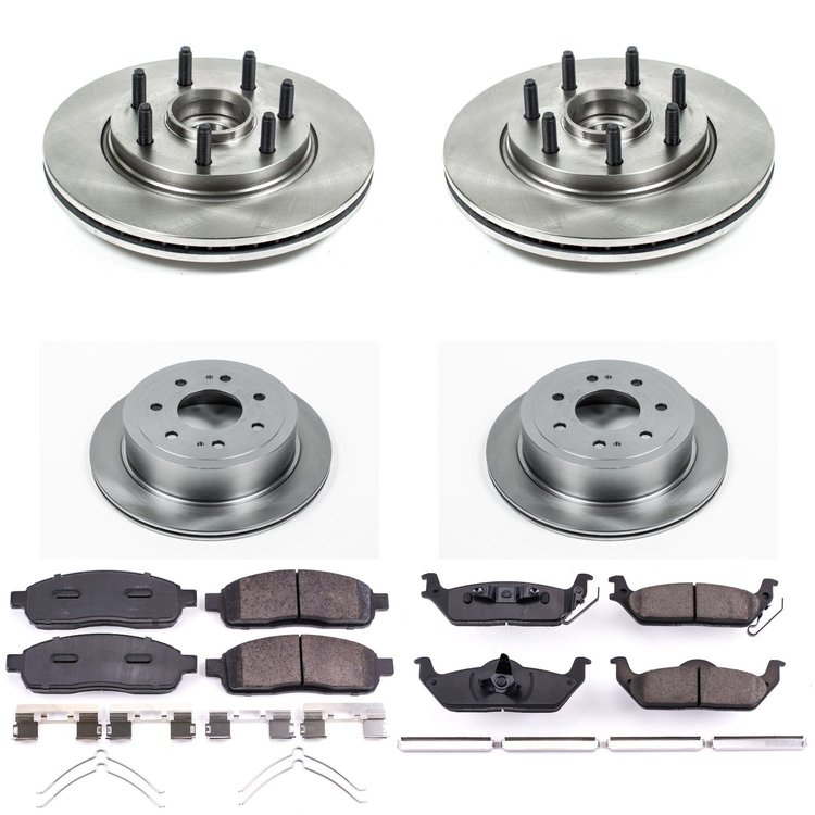 Autospecialty By Power Stop 1-Click Daily Driver Brake Kits