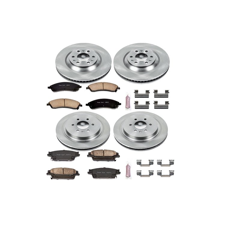Autospecialty By Power Stop 1-Click Daily Driver Brake Kits