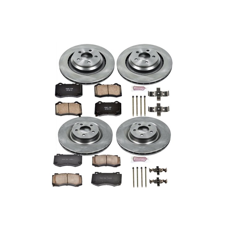 Autospecialty By Power Stop 1-Click Daily Driver Brake Kits
