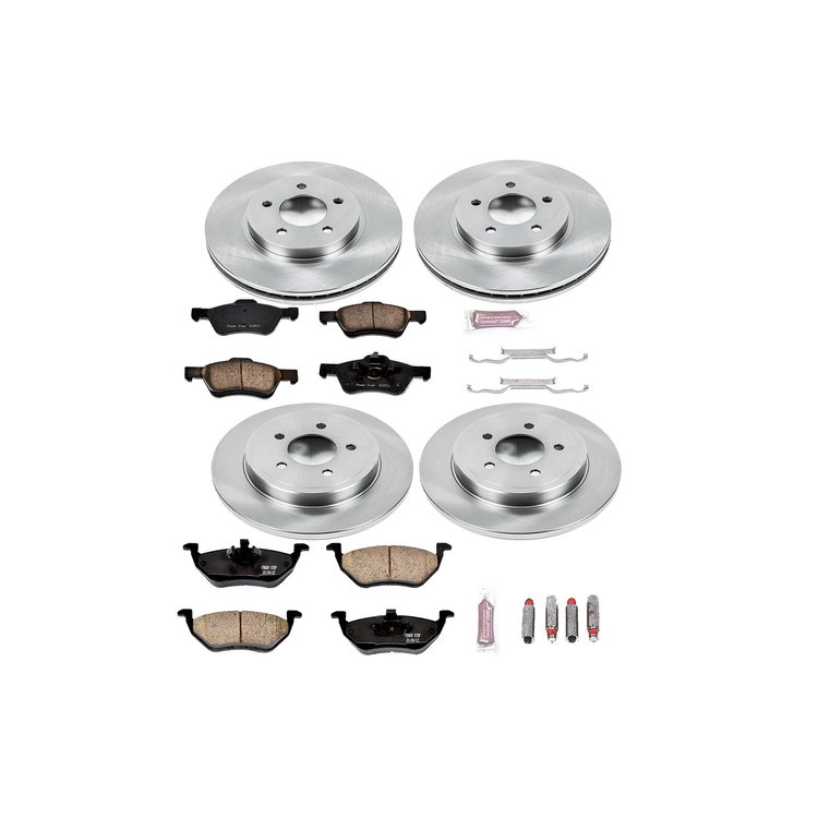 Autospecialty By Power Stop 1-Click Daily Driver Brake Kits