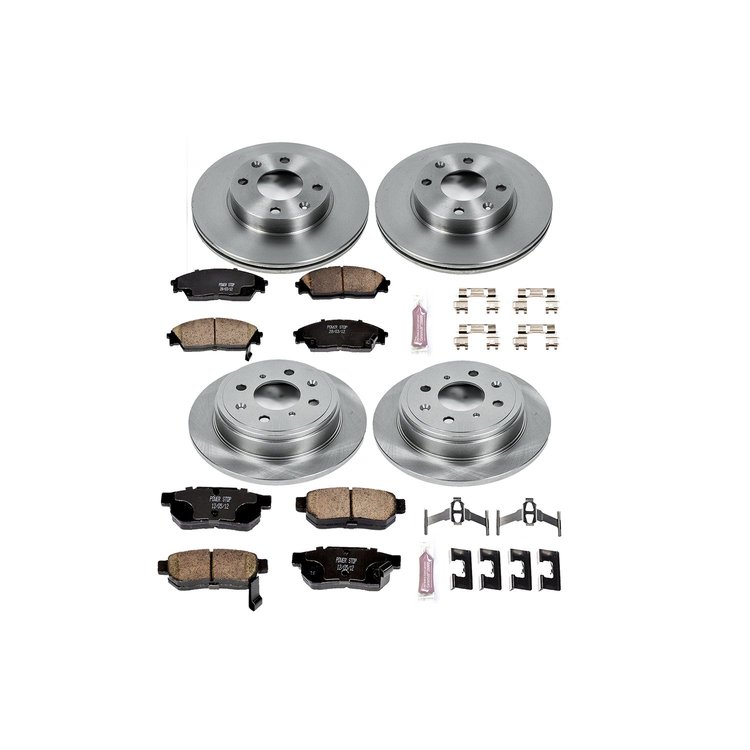 Autospecialty By Power Stop 1-Click Daily Driver Brake Kits