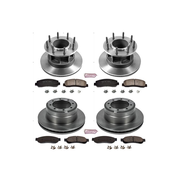 Front/Rear 2005-2007 FORD F-350 SUPER DUTY PICKUP 2WD/