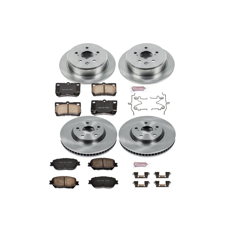 Autospecialty By Power Stop 1-Click Daily Driver Brake Kits
