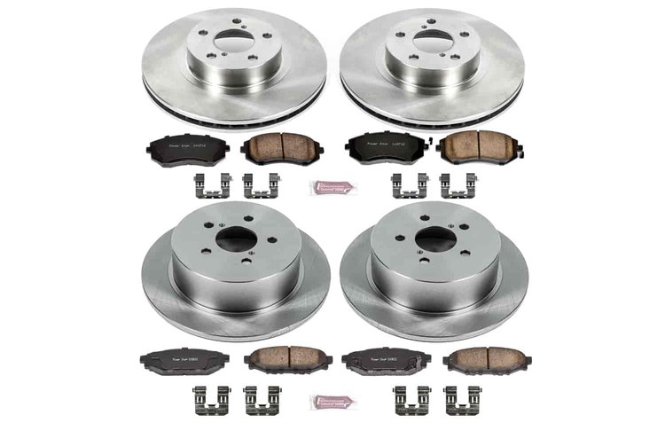 Autospecialty By Power Stop 1-Click Daily Driver Brake Kits