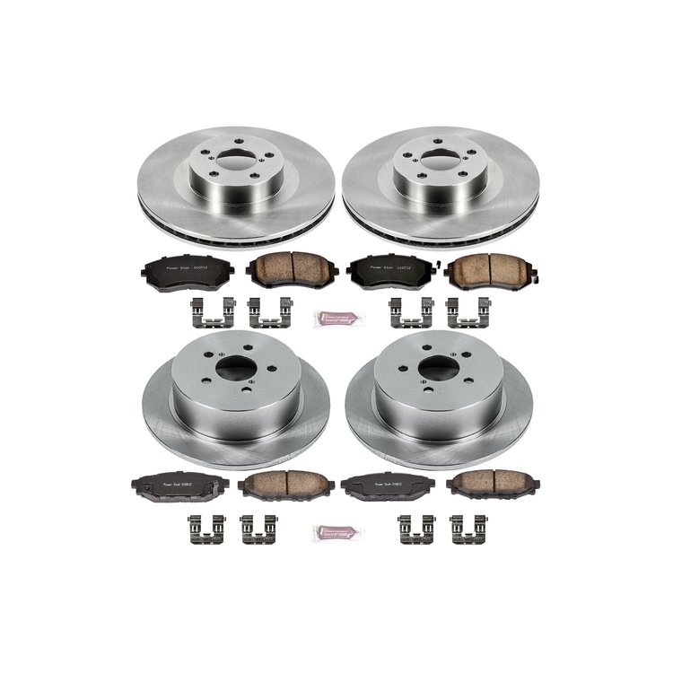 Autospecialty By Power Stop 1-Click Daily Driver Brake Kits