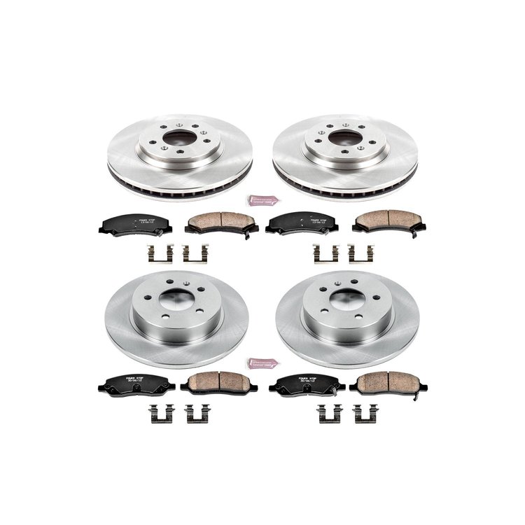 Autospecialty By Power Stop 1-Click Daily Driver Brake Kits