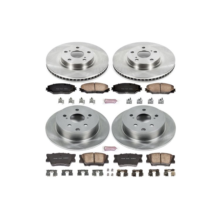 Autospecialty By Power Stop 1-Click Daily Driver Brake Kits