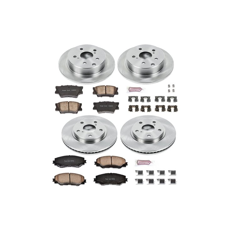Autospecialty By Power Stop 1-Click Daily Driver Brake Kits