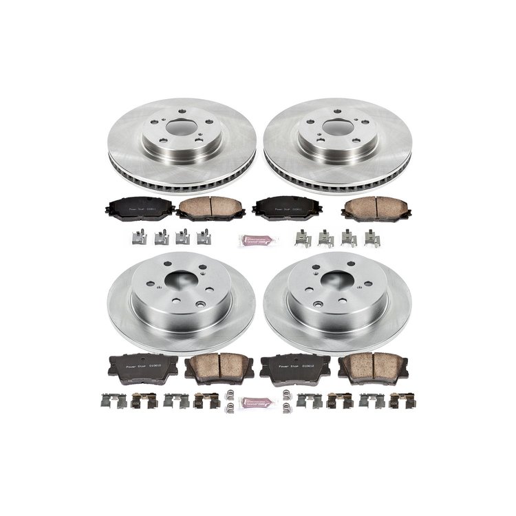 Autospecialty OE Stock Replacement 1-Click Daily Driver Brake Kit