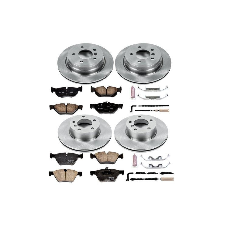 Autospecialty By Power Stop 1-Click Daily Driver Brake Kits