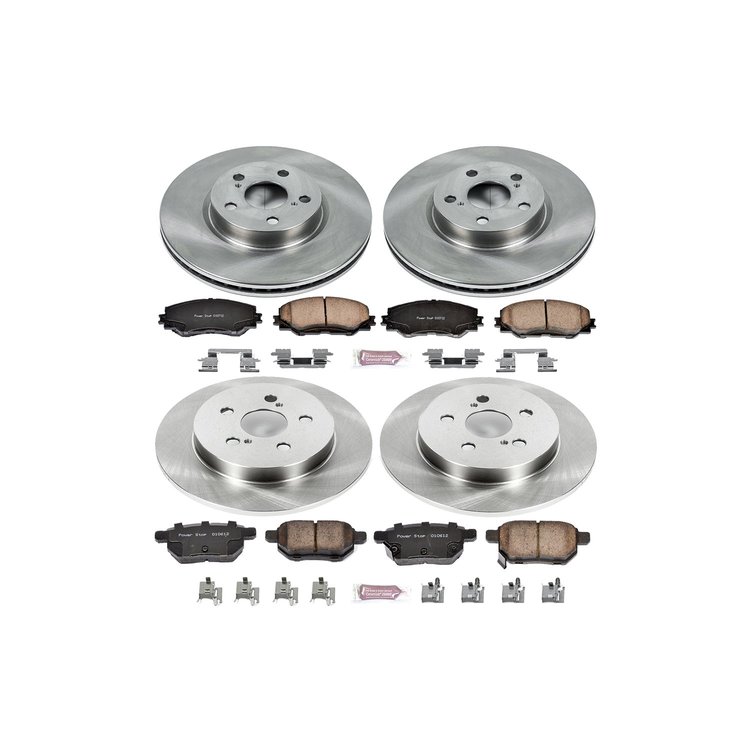 Autospecialty By Power Stop 1-Click Daily Driver Brake Kits
