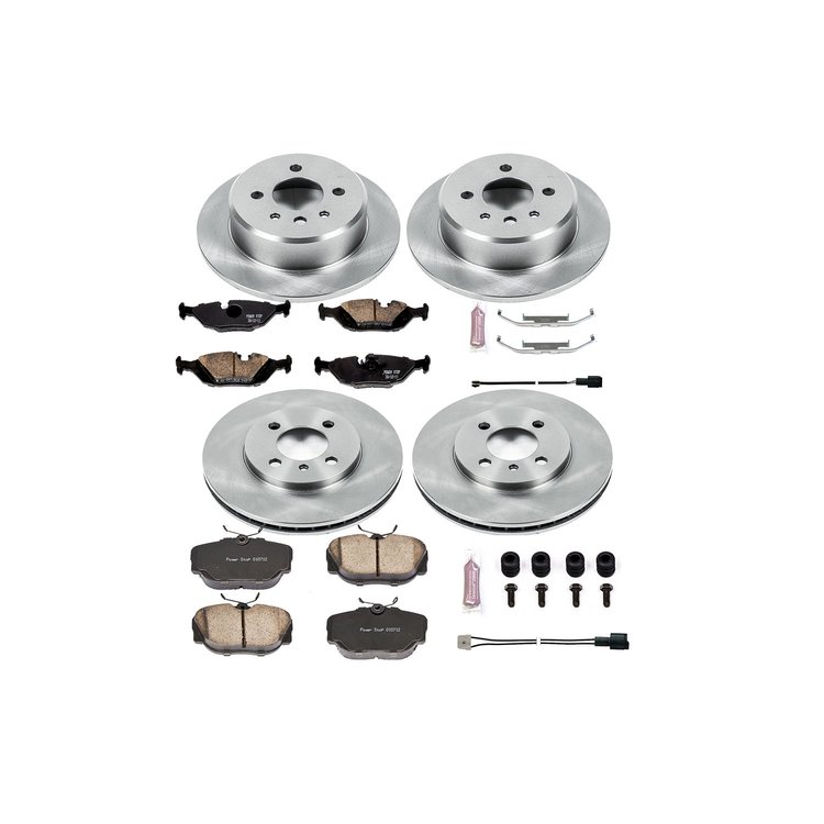 Autospecialty By Power Stop 1-Click Daily Driver Brake Kits