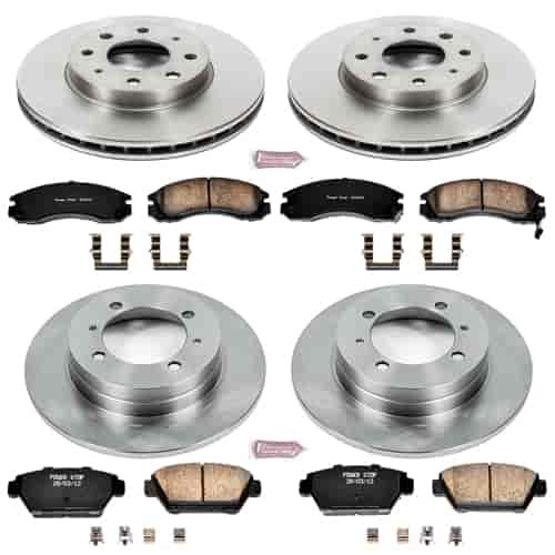 Autospecialty By Power Stop 1-Click Daily Driver Brake Kits