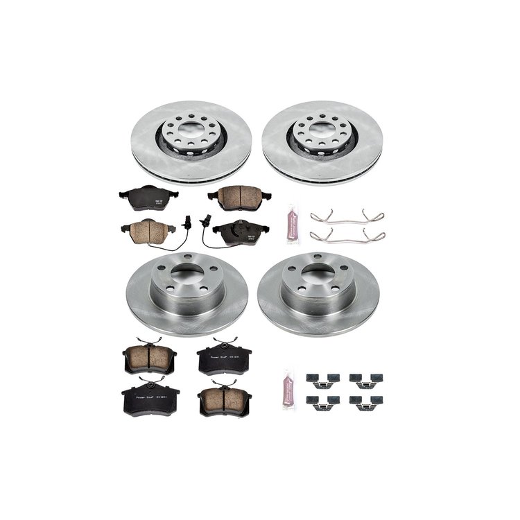 Autospecialty By Power Stop 1-Click Daily Driver Brake Kits