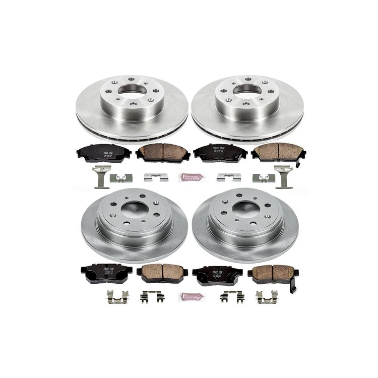 Autospecialty By Power Stop 1-Click Daily Driver Brake Kits