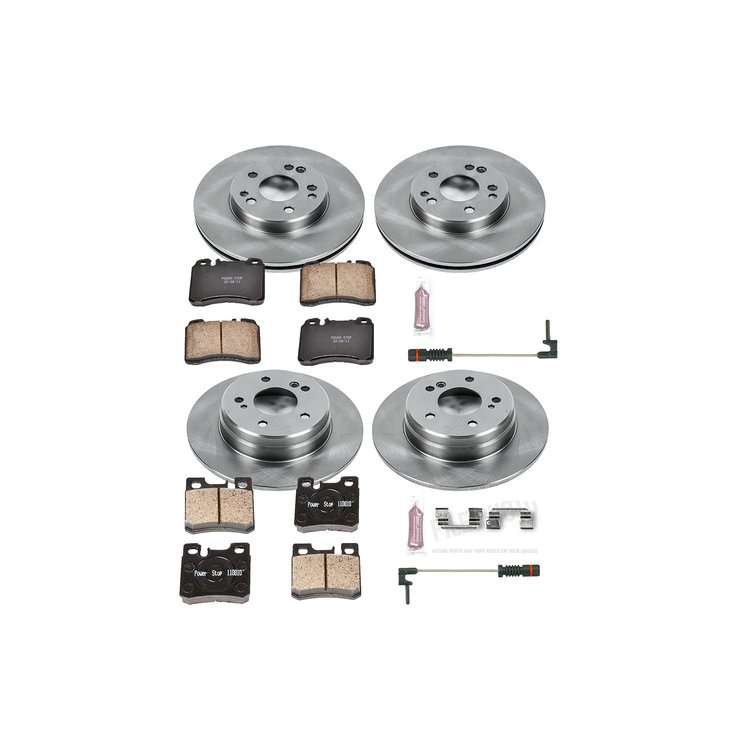 Autospecialty By Power Stop 1-Click Daily Driver Brake Kits