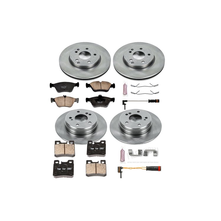 Autospecialty By Power Stop 1-Click Daily Driver Brake Kits
