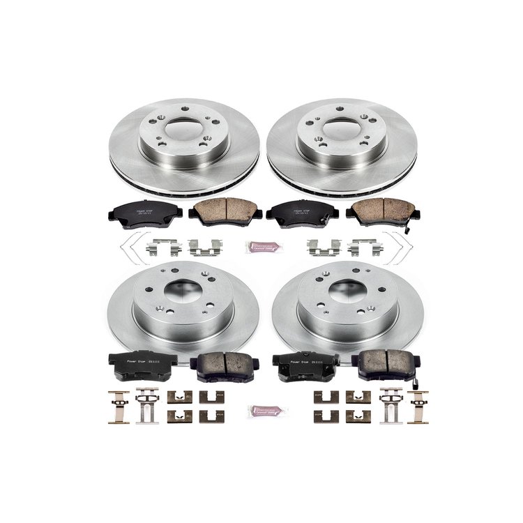 Autospecialty By Power Stop 1-Click Daily Driver Brake Kits