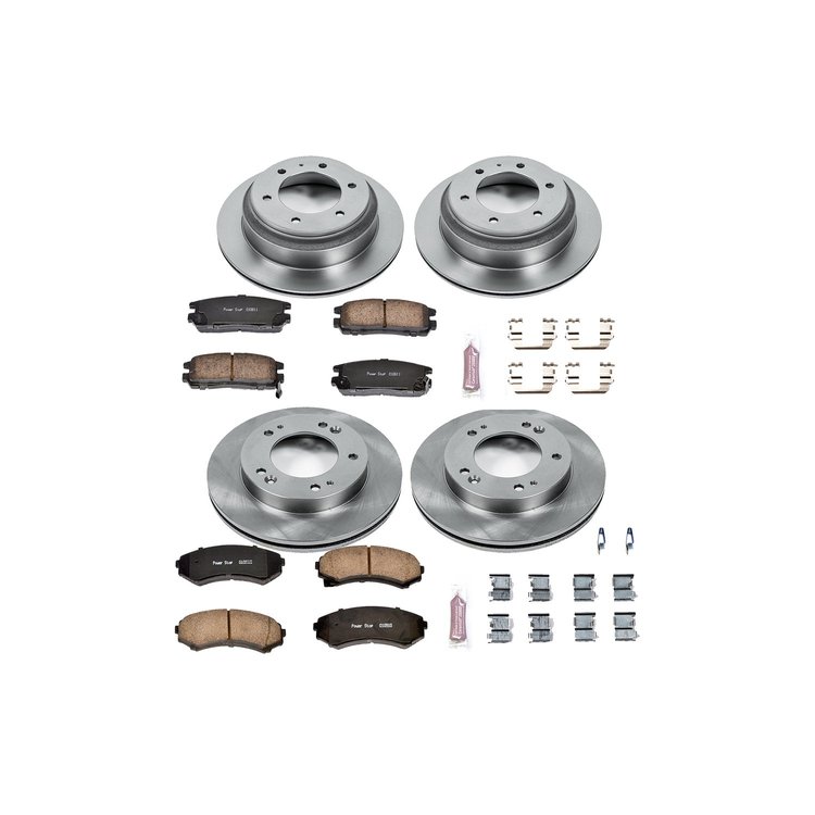 Autospecialty By Power Stop 1-Click Daily Driver Brake Kits
