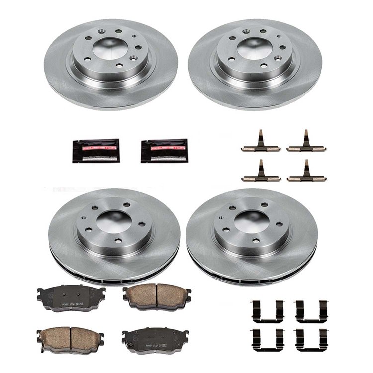 Autospecialty By Power Stop 1-Click Daily Driver Brake Kits