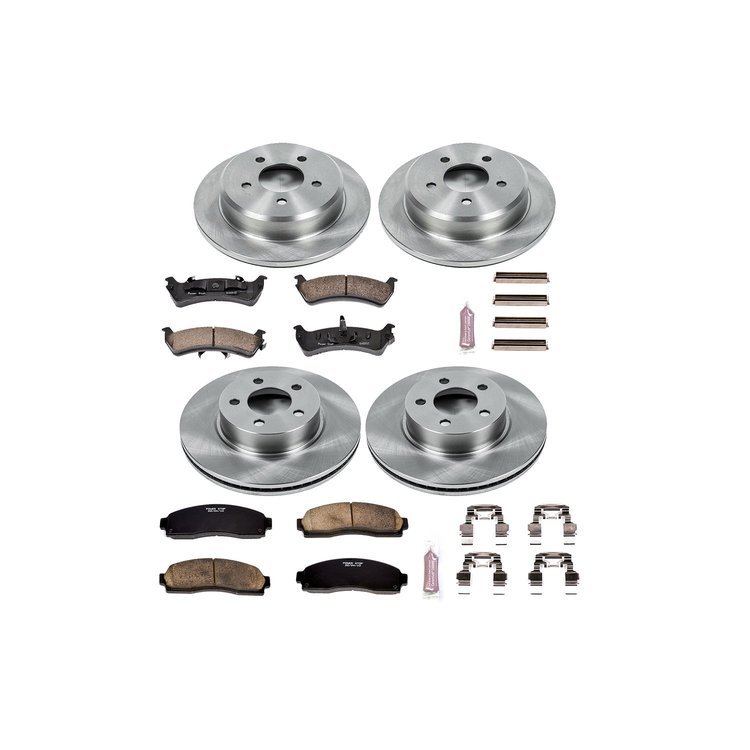 Autospecialty By Power Stop 1-Click Daily Driver Brake Kits
